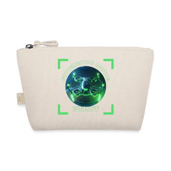 Futuristic Drone Pilot 3 - Organic Pouch - nature - Front