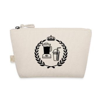 Smoothie blender mixer in laurel wreath and crown - Organic Pouch - nature - Front