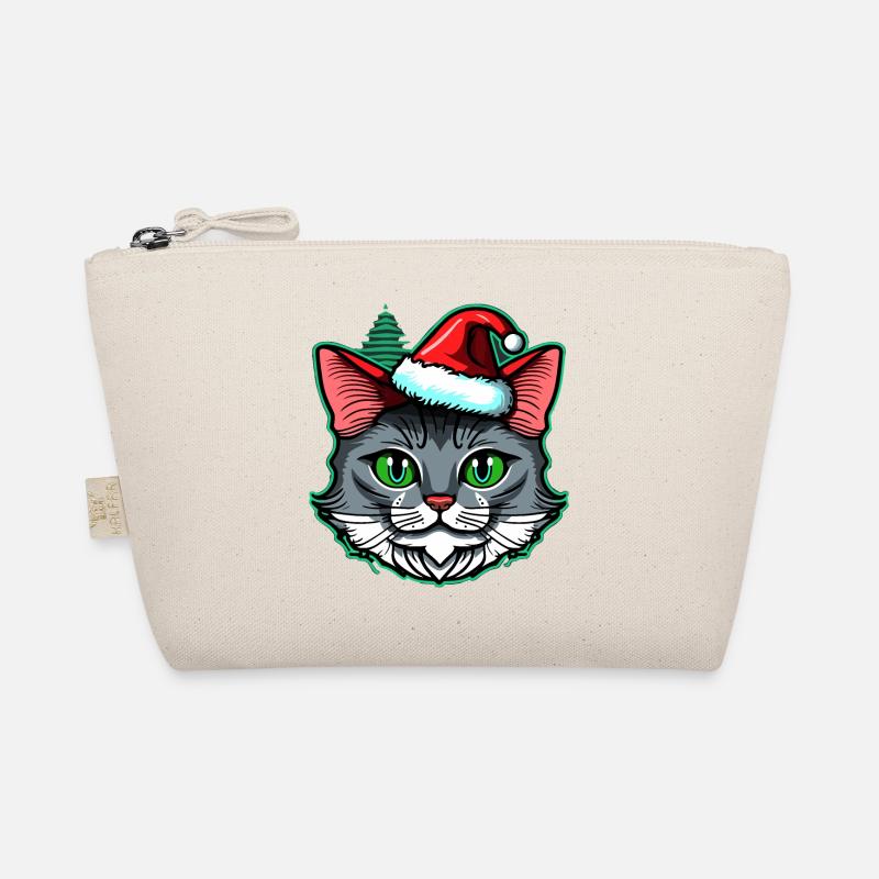 Atemberaubendes Weihnachtskätzchen-Design, das beste Weihnachtsgeschenk Bio-Täschchen