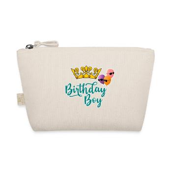 Birthday Men Boy funny Gift Kids - Organic Pouch - nature - Front