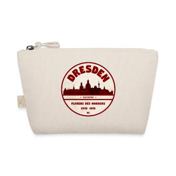Dresden Rundstempel Florenz Nordens - Bio-Täschchen - Natur - Vorne