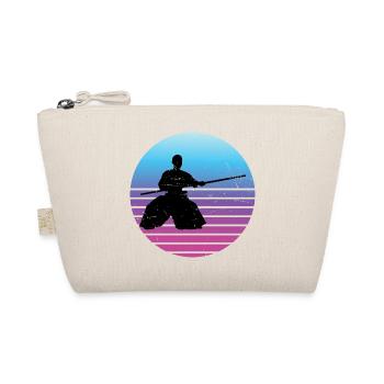 Men's Women Martial Arts Aikido Aikidoka Kampfspo - Organic Pouch - nature - Front