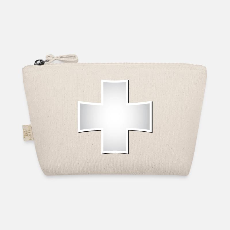 silver cross | Silver Cross with Shadow Organic Pouch
