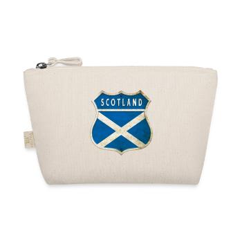 Schottland Wappen Flaggen Design - Bio-Täschchen - Natur - Vorne