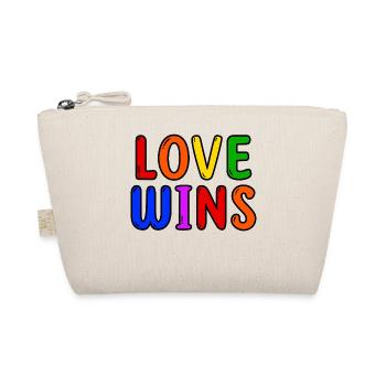 Déclaration d’amour LGBT Arc-en-ciel Gay Lesbienne - Trousse biologique - nature - Devant