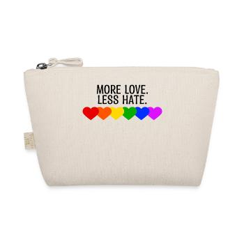 Heart Lgbt Bisexual Equality Statement - Organic Pouch - nature - Front