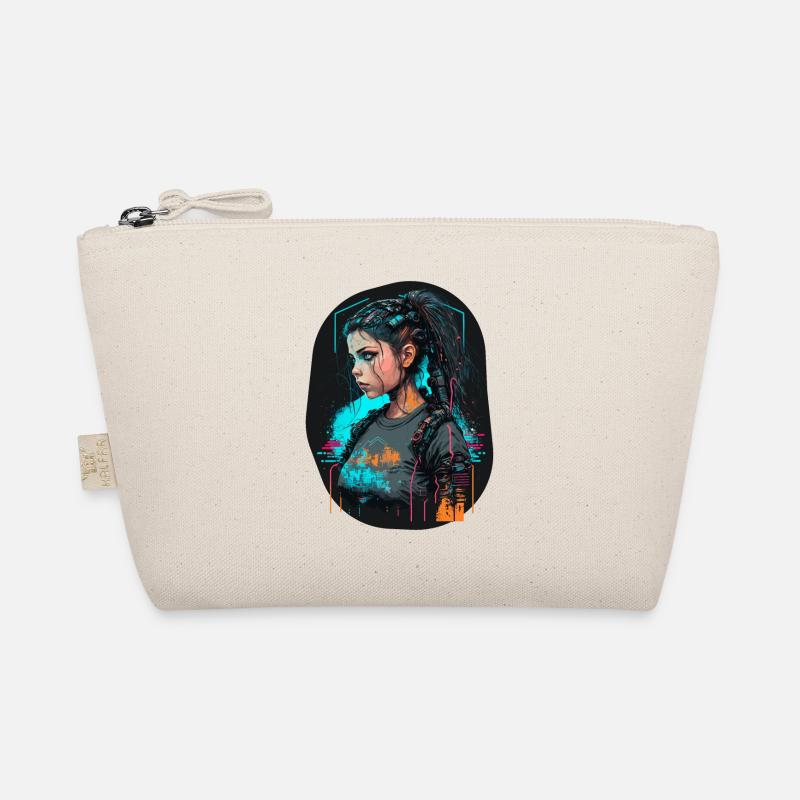 Wunderbare digitale Illustration eines schönen Bio-Täschchen