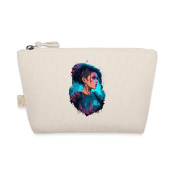 Gorgeous Futuristic Women For Gaming Fans - Organic Pouch - nature - Front