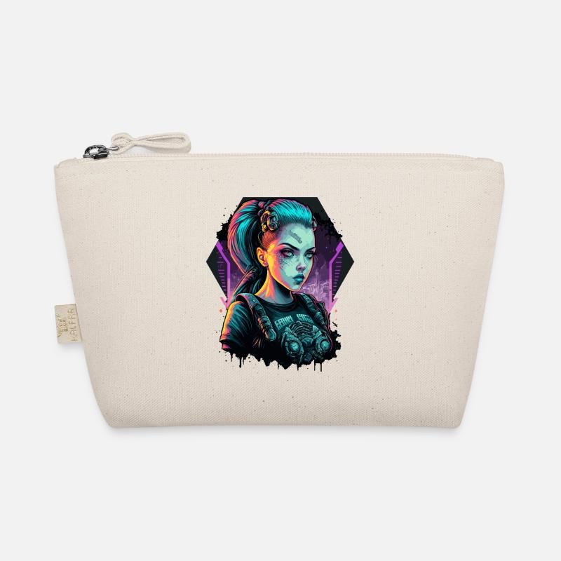 A Beautiful Punk Girl the ideal present for Cyber Organic Pouch