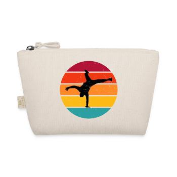 Breakdance Bboy Bgirl Women Hip Hop Break Dance - Organic Pouch - nature - Front