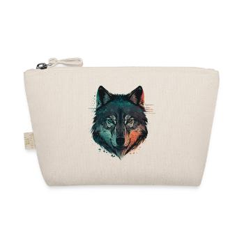 A Wolf Drawing for all Wolf Enthusiasts - Organic Pouch - nature - Front