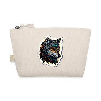 Peinture numérique d’une tête de loup - Trousse biologique - nature - Devant