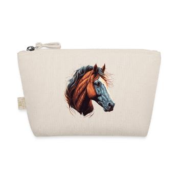 Horse Head - Organic Pouch - nature - Front