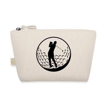 Eighteen holes of golf - Organic Pouch - nature - Front