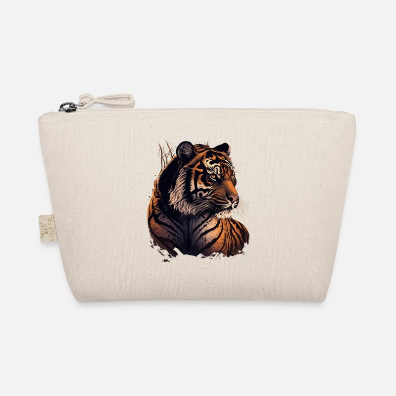 Indien Tiger Bio-Täschchen