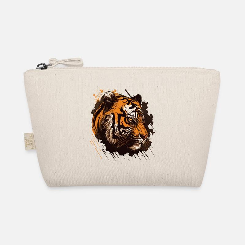 Scary Tiger Organic Pouch