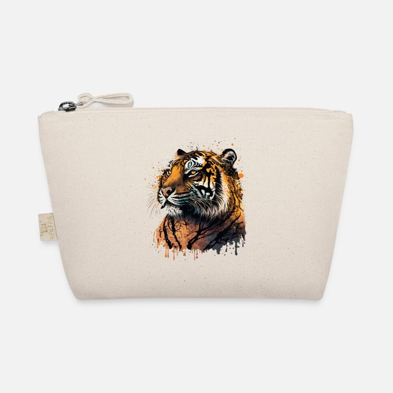 Tiger artwork Organic Pouch