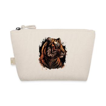 Majestic Tiger Portrait - Organic Pouch - nature - Front