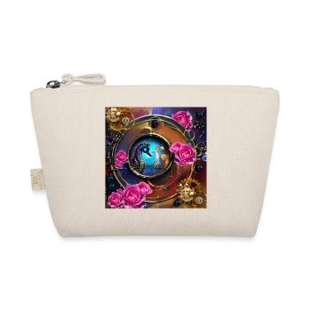 Beau design steampunk avec hippocampes - Trousse biologique - nature - Devant