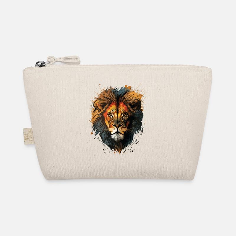 Lion Gift Idea Organic Pouch