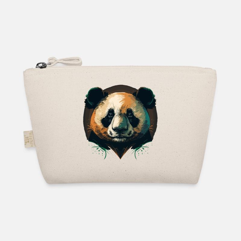Mignonne tête de panda Trousse biologique