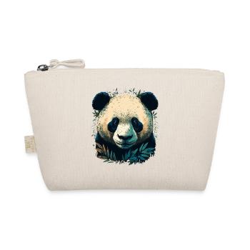 Panda avec des lattes de bambou - Trousse biologique - nature - Devant