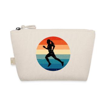 Cross Country Running Jogging Running Men - Organic Pouch - nature - Front