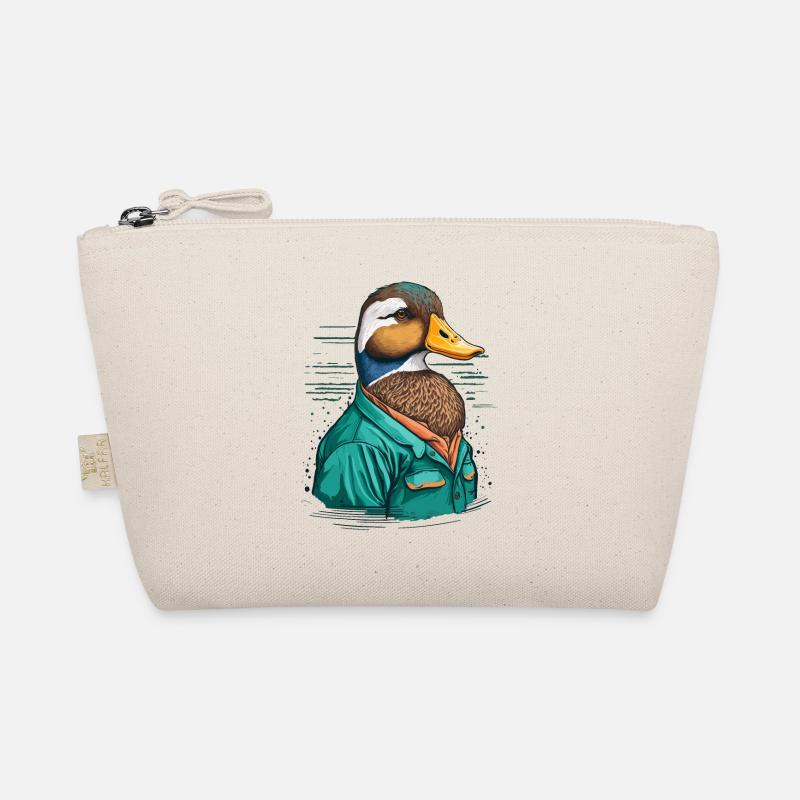 Duk with Clothes Organic Pouch