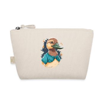 Duck with Crop Top - Organic Pouch - nature - Front