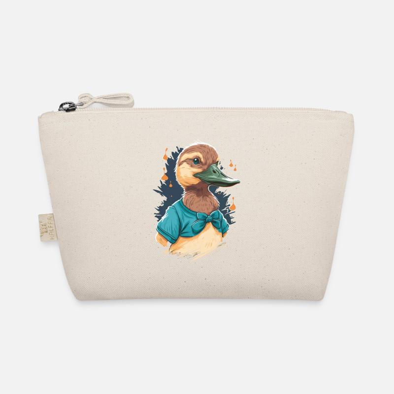 Duck with Crop Top Organic Pouch