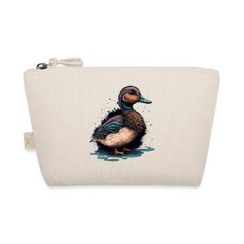 Beautiful Duck - Organic Pouch - nature - Front