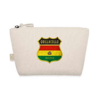 Quillacollo Bolivien Wappen Design - Bio-Täschchen - Natur - Vorne