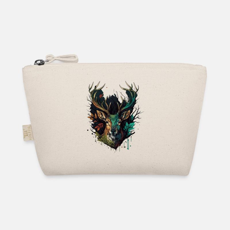 Antlers Lover Organic Pouch