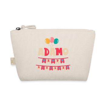 Adam Happy Birthday T-Shirt - Organic Pouch - nature - Front