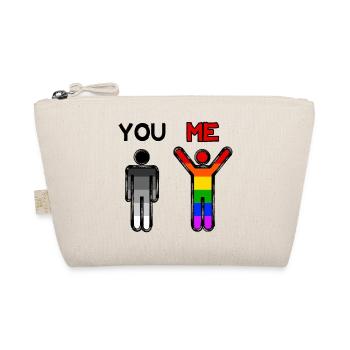 Lgbt Same-sex partnership saying - Organic Pouch - nature - Front