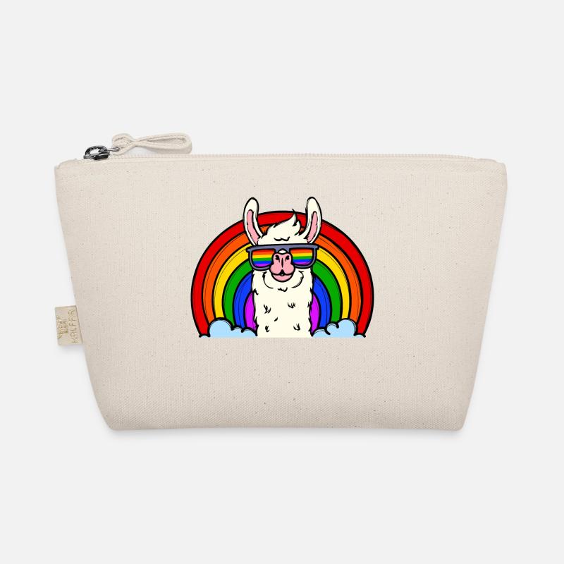 Bisexual Lama Lgbt Rainbow Human Rights Gay Organic Pouch