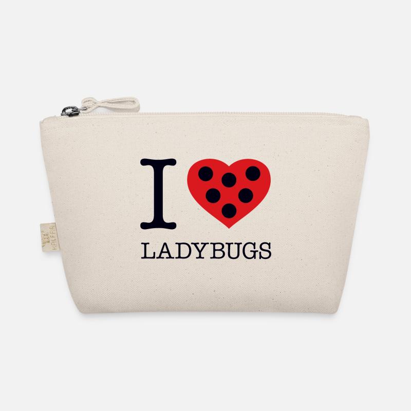 I LOVE LADYBUGS Bio-Täschchen
