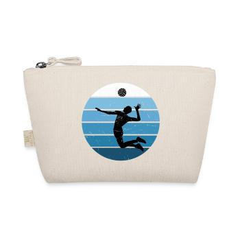 Women's Volley Men's Volleyball Player - Organic Pouch - nature - Front