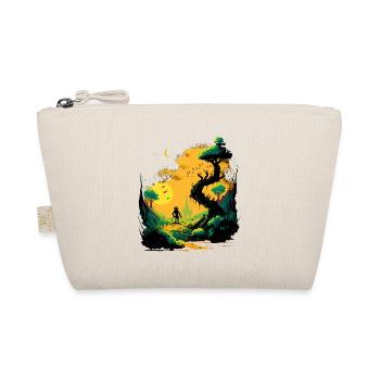Happy Alien - Organic Pouch - nature - Front