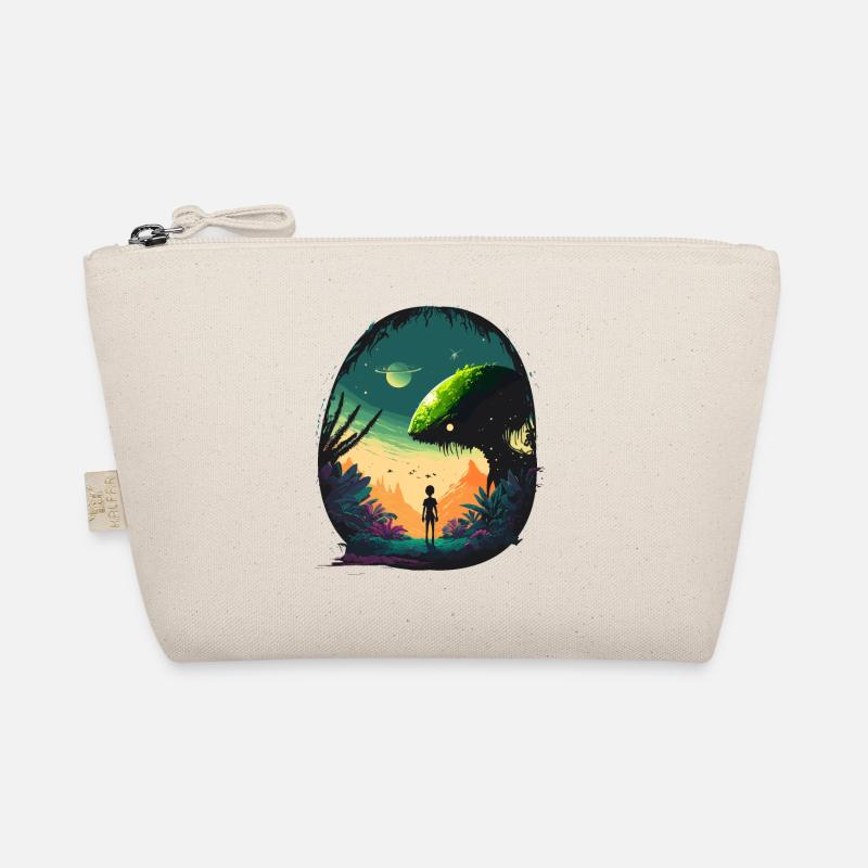 Sci-Fi Landscape Organic Pouch