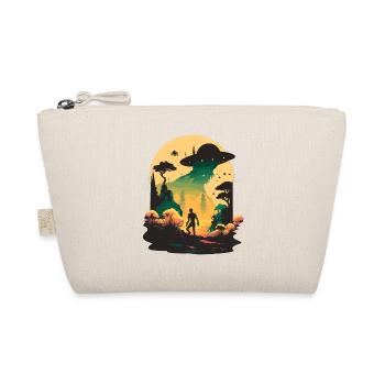 Ufo in the Woods - Organic Pouch - nature - Front