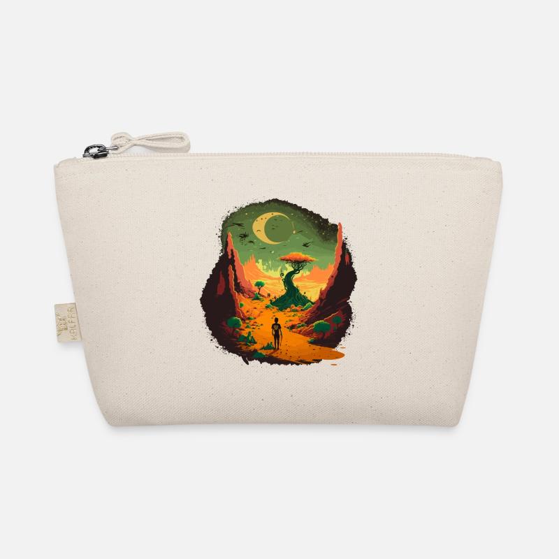 Colorful Alien Organic Pouch