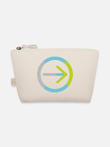 The logo of the cooperative on its own - Organic Pouch - nature - Front