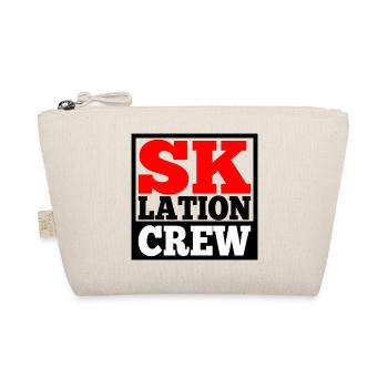 Eskalation Crew SKlation sklation | Farbe änderbar - Bio-Täschchen - Natur - Vorne