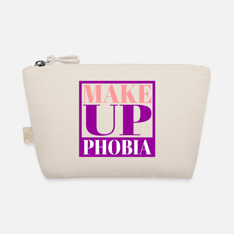 Make Up Phobia | Farben änderbar - Bio-Täschchen - Natur