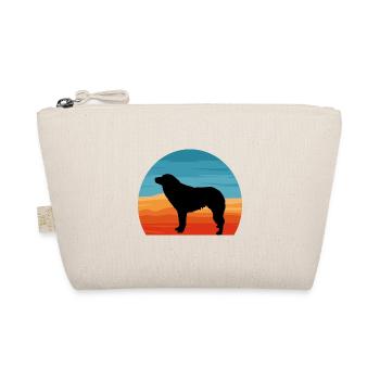 Aidi Dog Silhouette Vintage Sunset pour les amoureux des chiens - Trousse biologique - nature - Devant