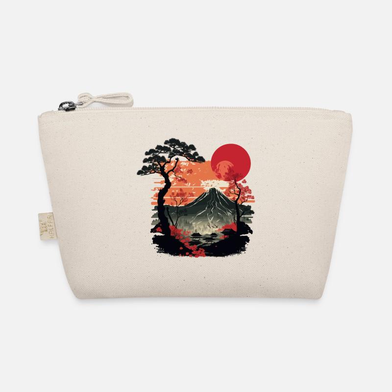 Japanisches Dorf - Bio-Täschchen - Natur