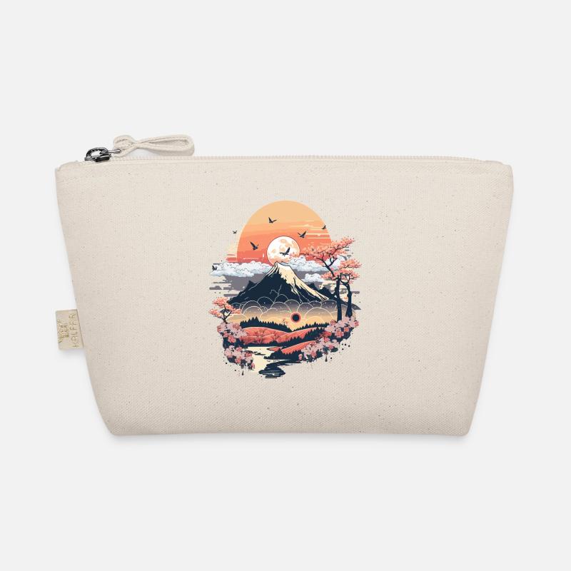 Chinese Landscape Organic Pouch