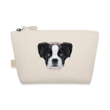 schöne hündchen, Boxerbaby - Bio-Täschchen - Natur - Vorne