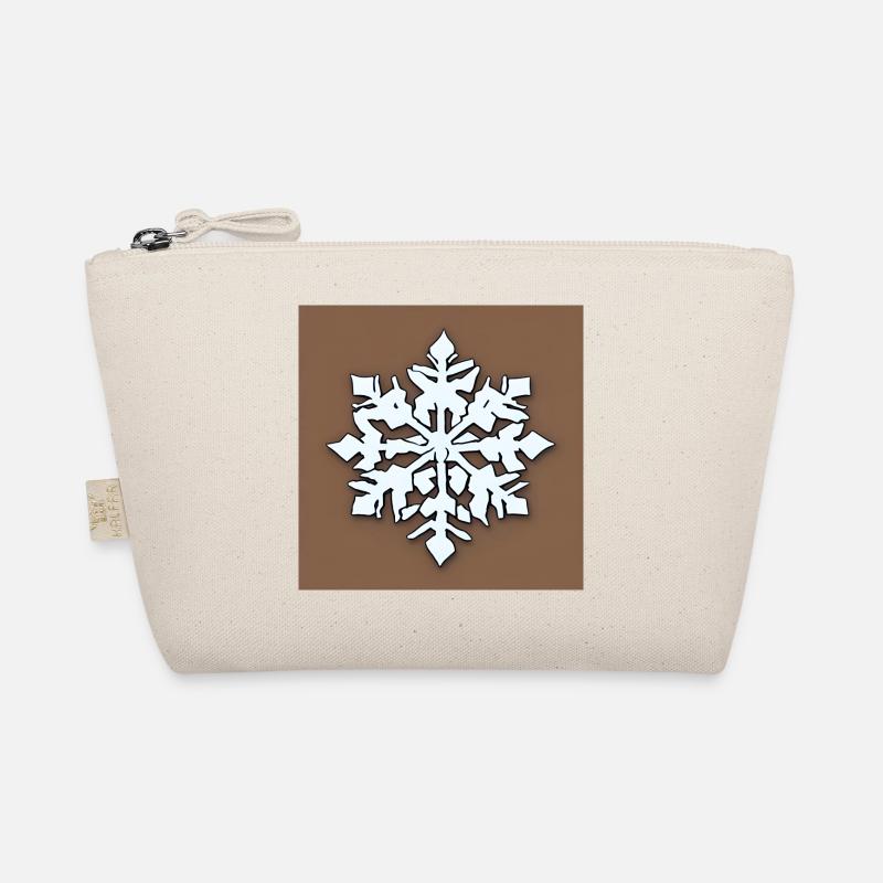 Snowflake pattern Organic Pouch
